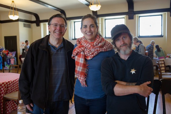 L-R: Larry Blunt, Chef Katie Button, Stu Helm phot0 ©2016 by Micah Mackenzie